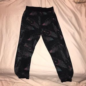 Mudd juniors joggers with feather pattern